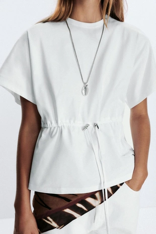 Футболка из плотного хлопка