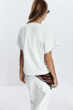 Футболка из плотного хлопка- Заказать в России