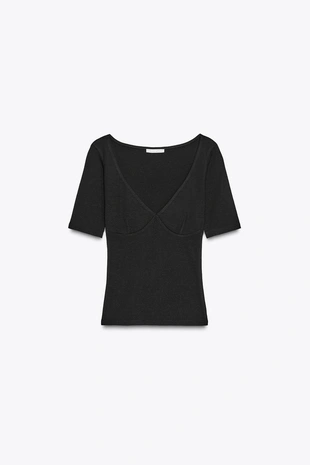 Футболка из хлопка и модала- Заказать в России