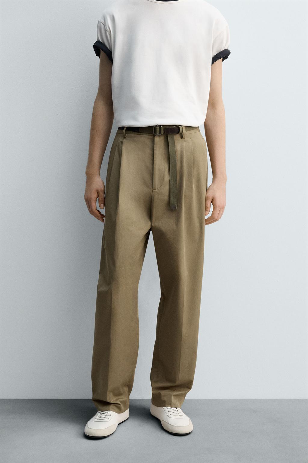 БРЮКИ RELAXED FIT СО СКЛАДКАМИ - LIMITED EDITION