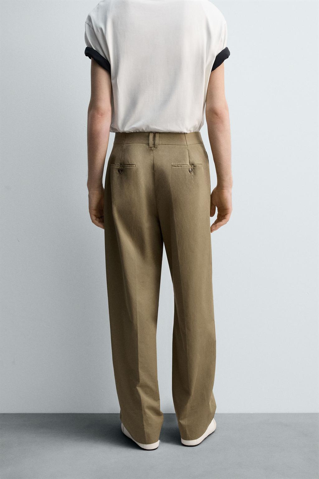 БРЮКИ RELAXED FIT СО СКЛАДКАМИ - LIMITED EDITION
