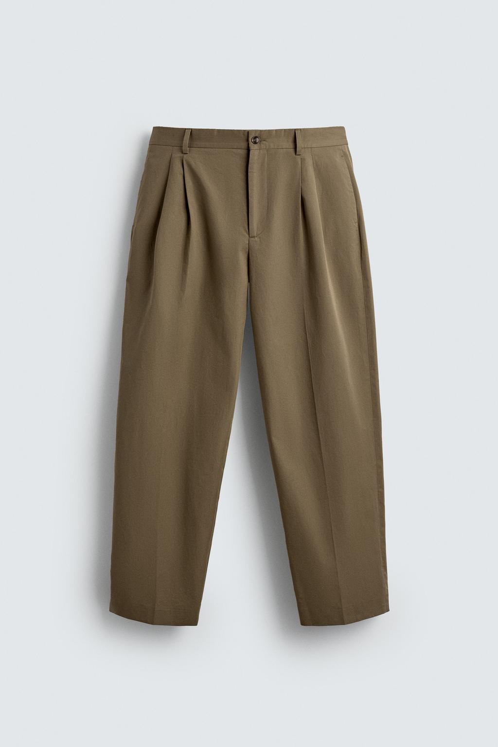 БРЮКИ RELAXED FIT СО СКЛАДКАМИ - LIMITED EDITION