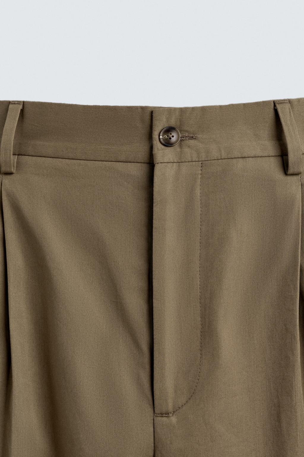 БРЮКИ RELAXED FIT СО СКЛАДКАМИ - LIMITED EDITION