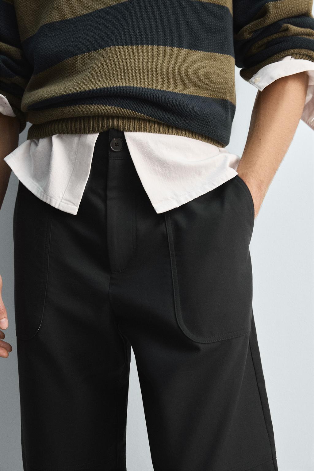 БРЮКИ REGULAR FIT С КАРМАНАМИ