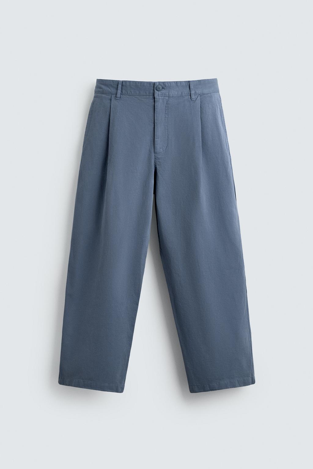 БРЮКИ BALLOON FIT С ЗАЩИПАМИ