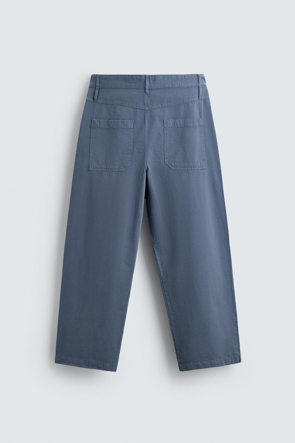 БРЮКИ BALLOON FIT С ЗАЩИПАМИ