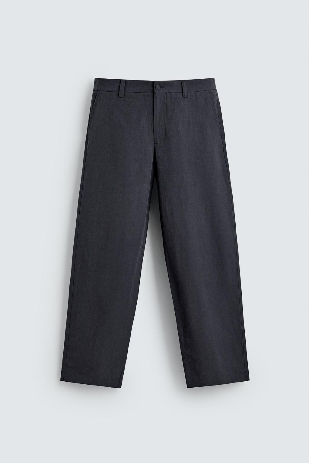 СТРУЯЩИЕСЯ БРЮКИ STRAIGHT FIT