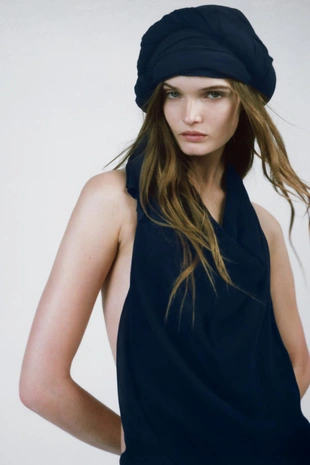 Длинное платье халтер с объемным низом LIMITED EDITION- Заказать в России