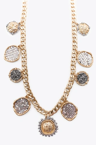 Металлический ремень с монетами- Заказать в России