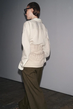 Рубашка в полоску — ZW COLLECTION- Заказать в России