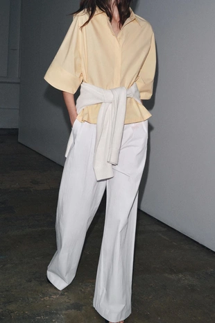 Рубашка из поплина — ZW COLLECTION- Заказать в России