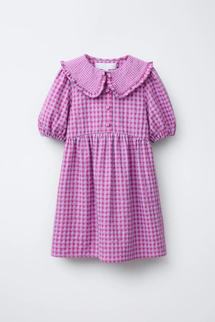 Raspberry | 6193/207/671 - Zara Платье в клетку виши