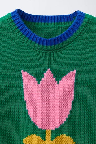 Трикотажный жилет «тюльпан»- Заказать в России