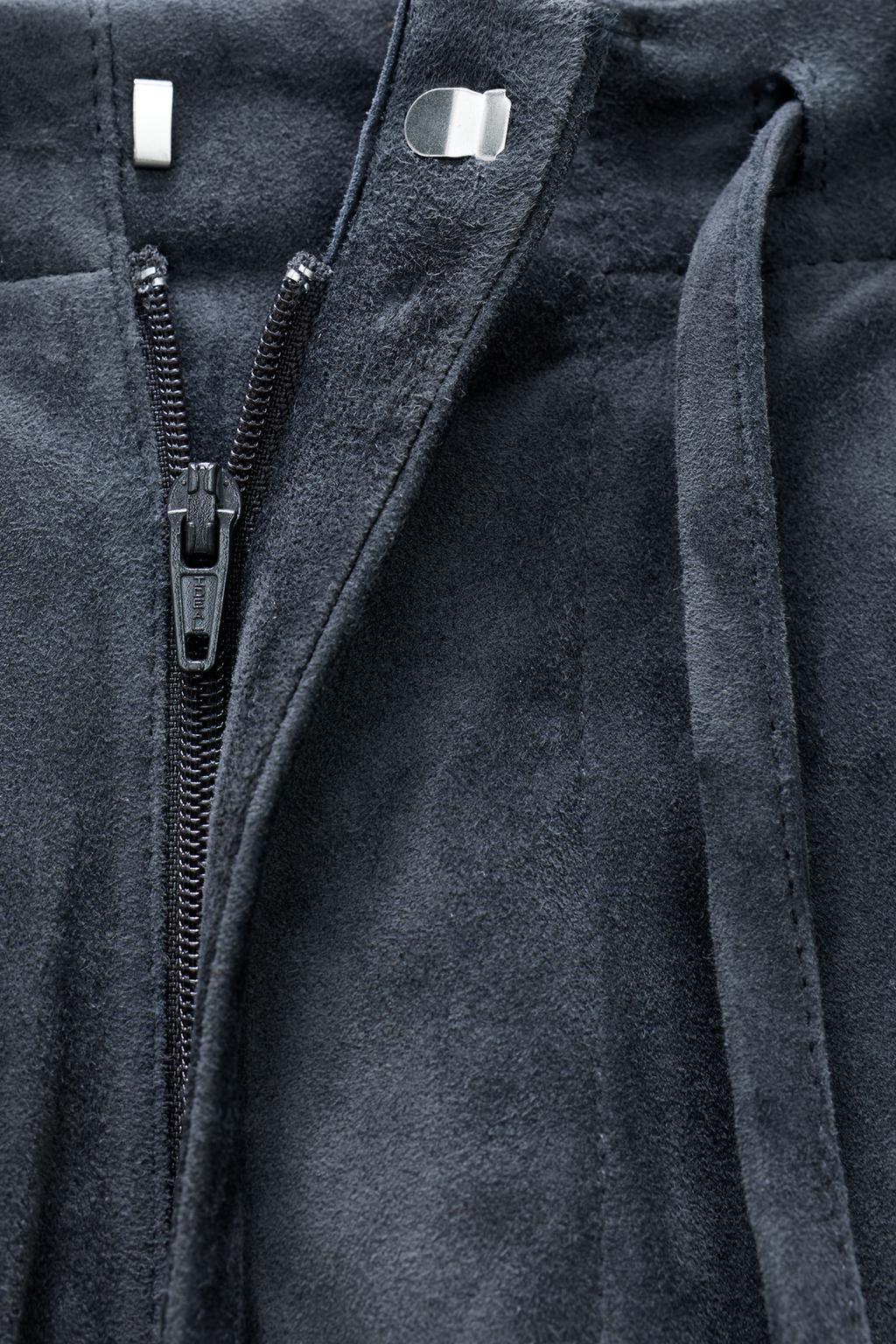 Брюки из замши limited edition