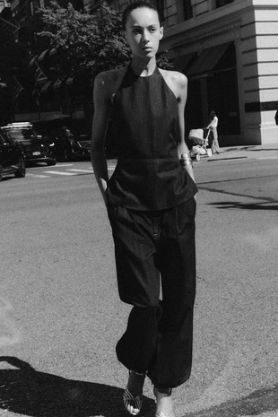 Джинсовый топ-халтер — ZW COLLECTION- Заказать в России