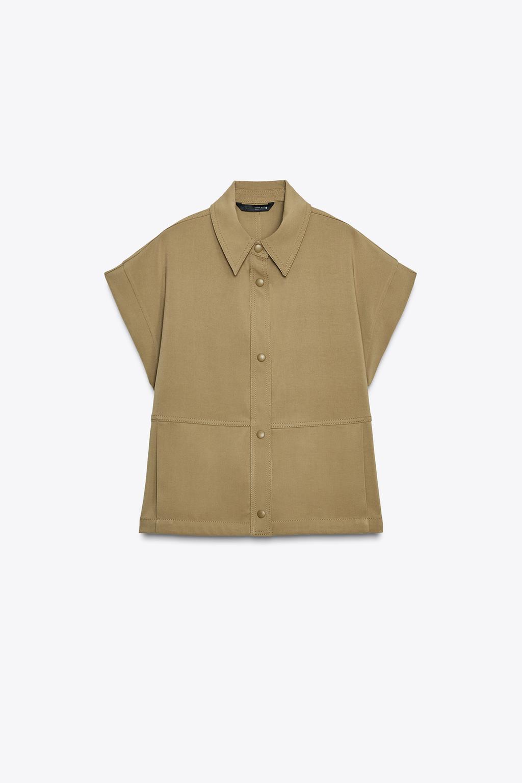 ЖИЛЕТ С ОБЪЕМНЫМ СИЛУЭТОМ — ZW COLLECTION