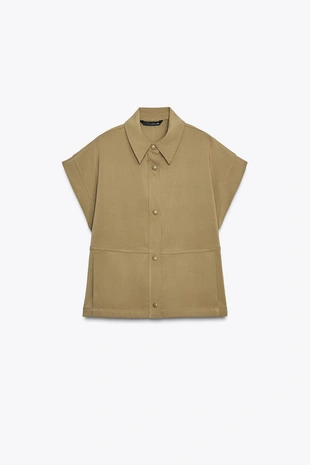 Жилет с объемным силуэтом — ZW COLLECTION- Заказать в России