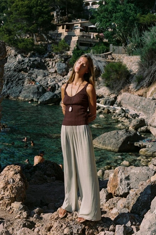 Топ с рельефным узором- Заказать в России