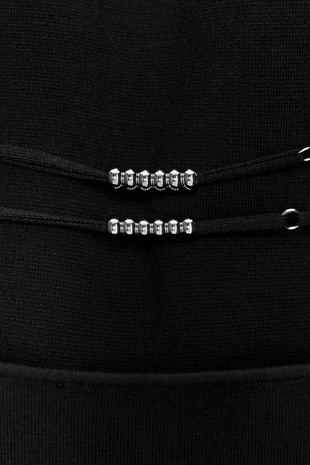 Трикотажный топ с шариками- Заказать в России