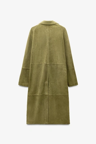 Пальто из 100% замши - LIMITED EDITION- Заказать в России