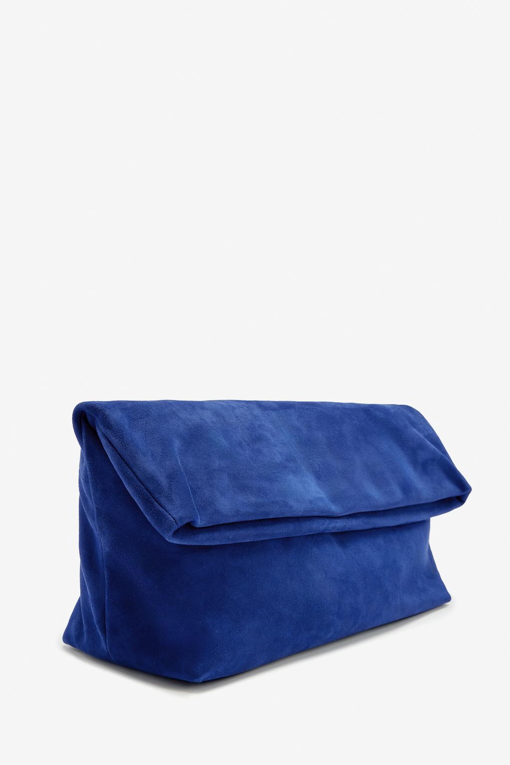 Макси клатч из замши limited edition