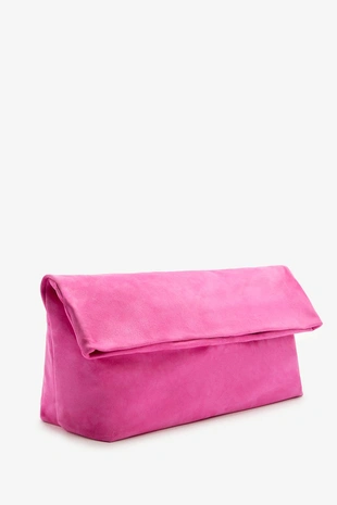 Макси клатч из замши LIMITED EDITION SPLIT- Заказать в России