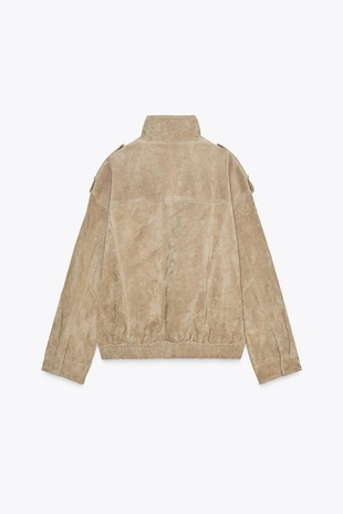 Замшевая куртка- Заказать в России