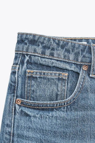 Джинсы TRF WIDE-LEG со средней посадкой- Заказать в России