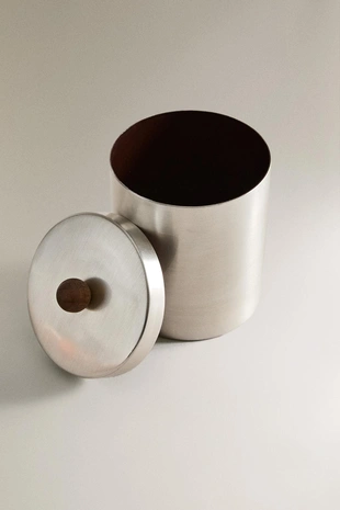 Металлический баночка для хранения в ванной комнате ZARA- Заказать в России