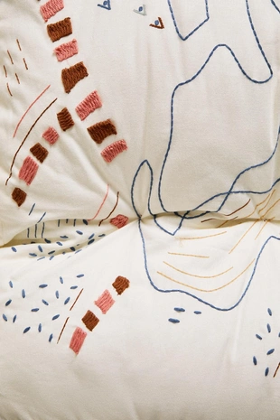 Ecru | 6713/009/712 - Zara Топпер из хлопка с вышивкой