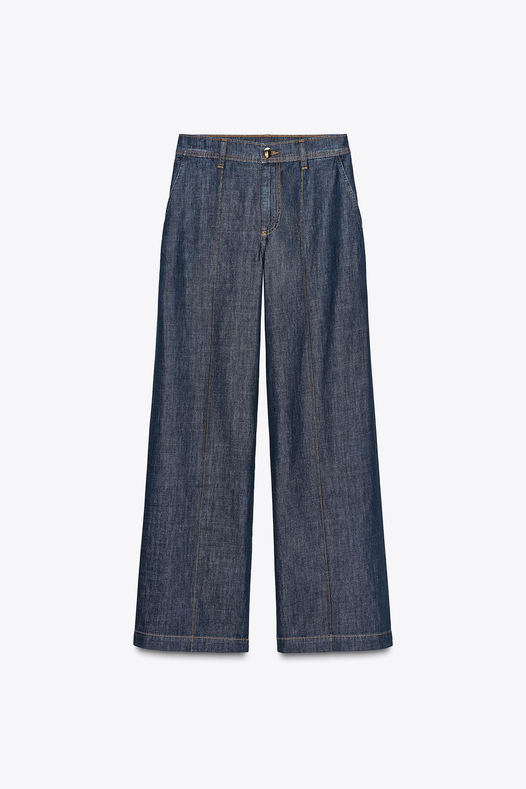 ДЖИНСЫ Z1975 WIDE LEG С ДЕКОРАТИВНОЙ СТРОЧКОЙ