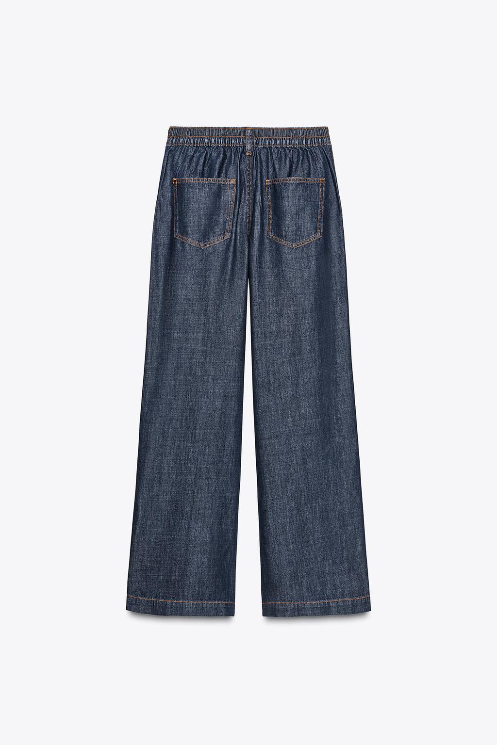ДЖИНСЫ Z1975 WIDE LEG С ДЕКОРАТИВНОЙ СТРОЧКОЙ