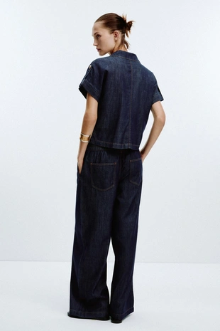 Джинсы Z1975 WIDE LEG с декоративной строчкой- Заказать в России