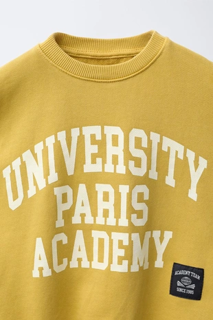 Толстовка UNIVERSITY с текстом- Заказать в России