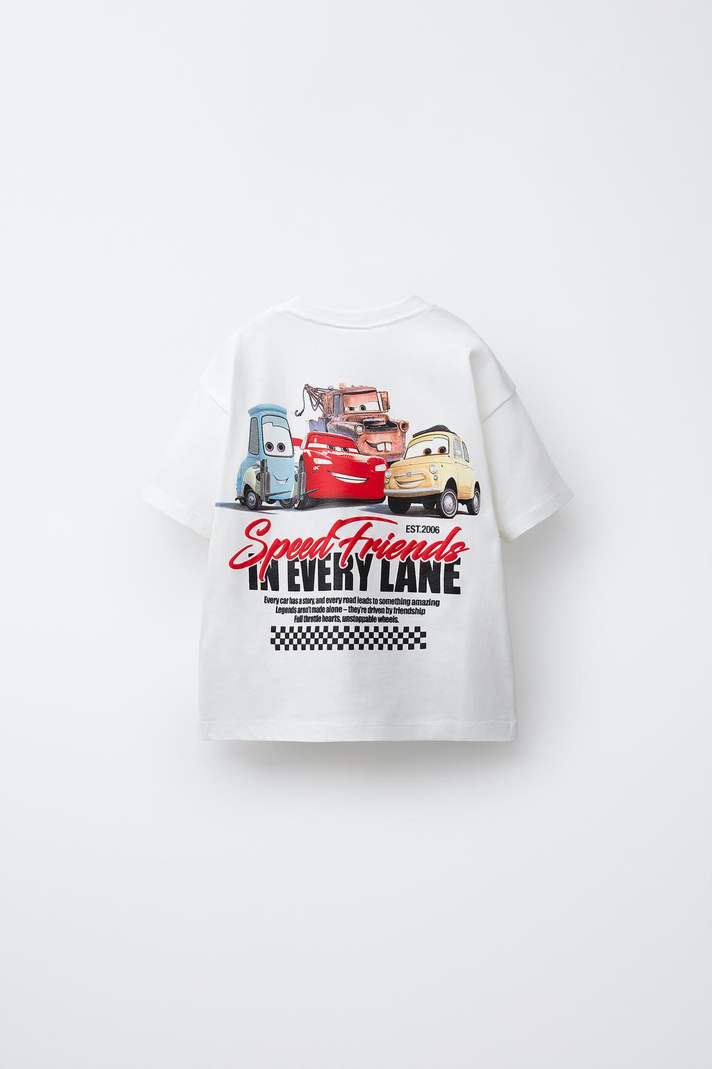 ФУТБОЛКА CARS RAYO MCQUEEN AND FRIENDS © DISNEY