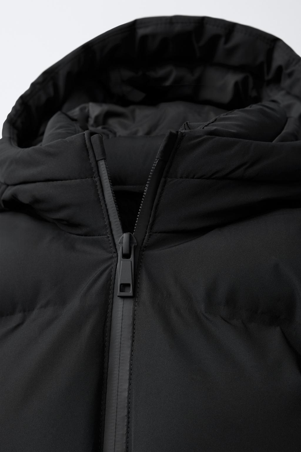 СТЕГАНАЯ КУРТКА WATER REPELLENT С КАПЮШОНОМ