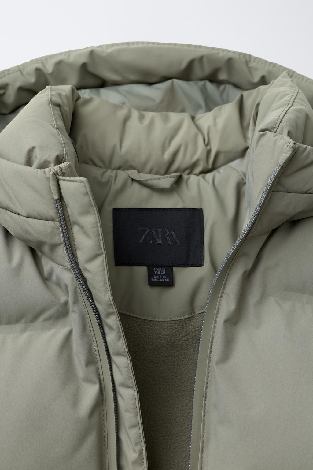 СТЕГАНАЯ КУРТКА WATER REPELLENT С КАПЮШОНОМ