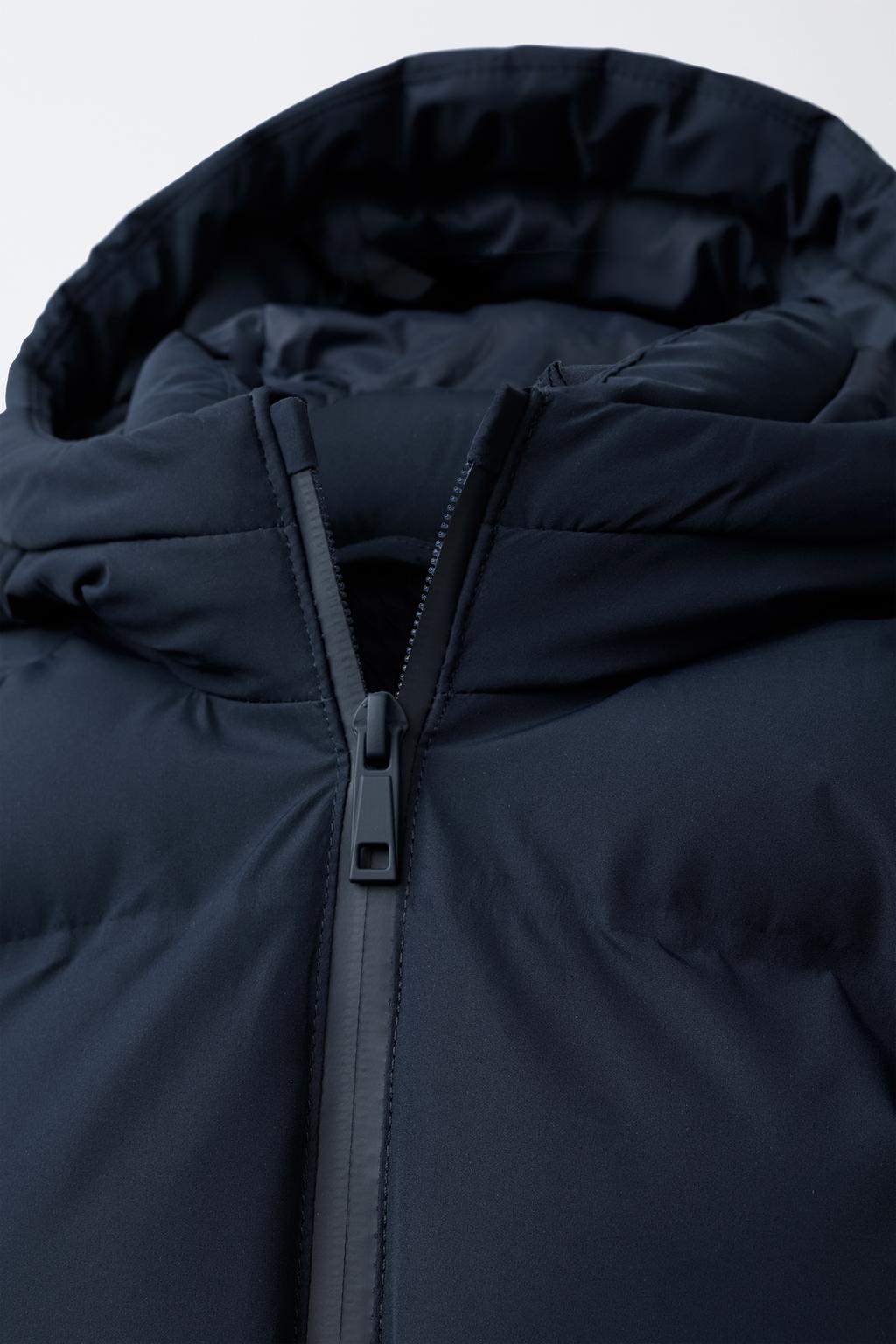 СТЕГАНАЯ КУРТКА WATER REPELLENT С КАПЮШОНОМ