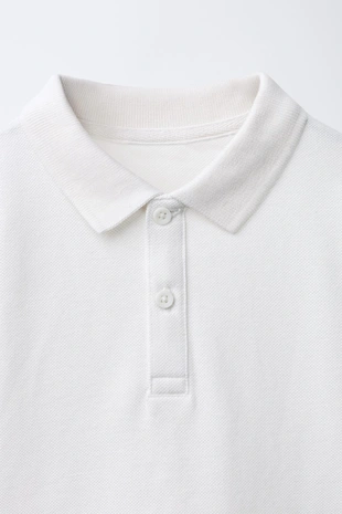 White | 1887/561/250 - Zara Базовое пиKE поло