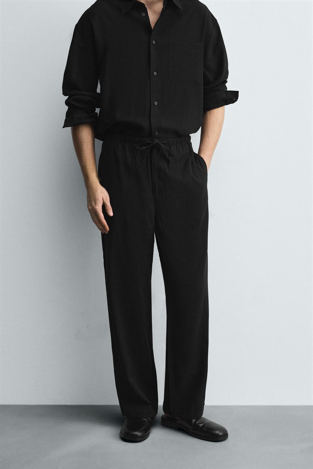СТРУЯЩИЕСЯ БРЮКИ RELAXED FIT
