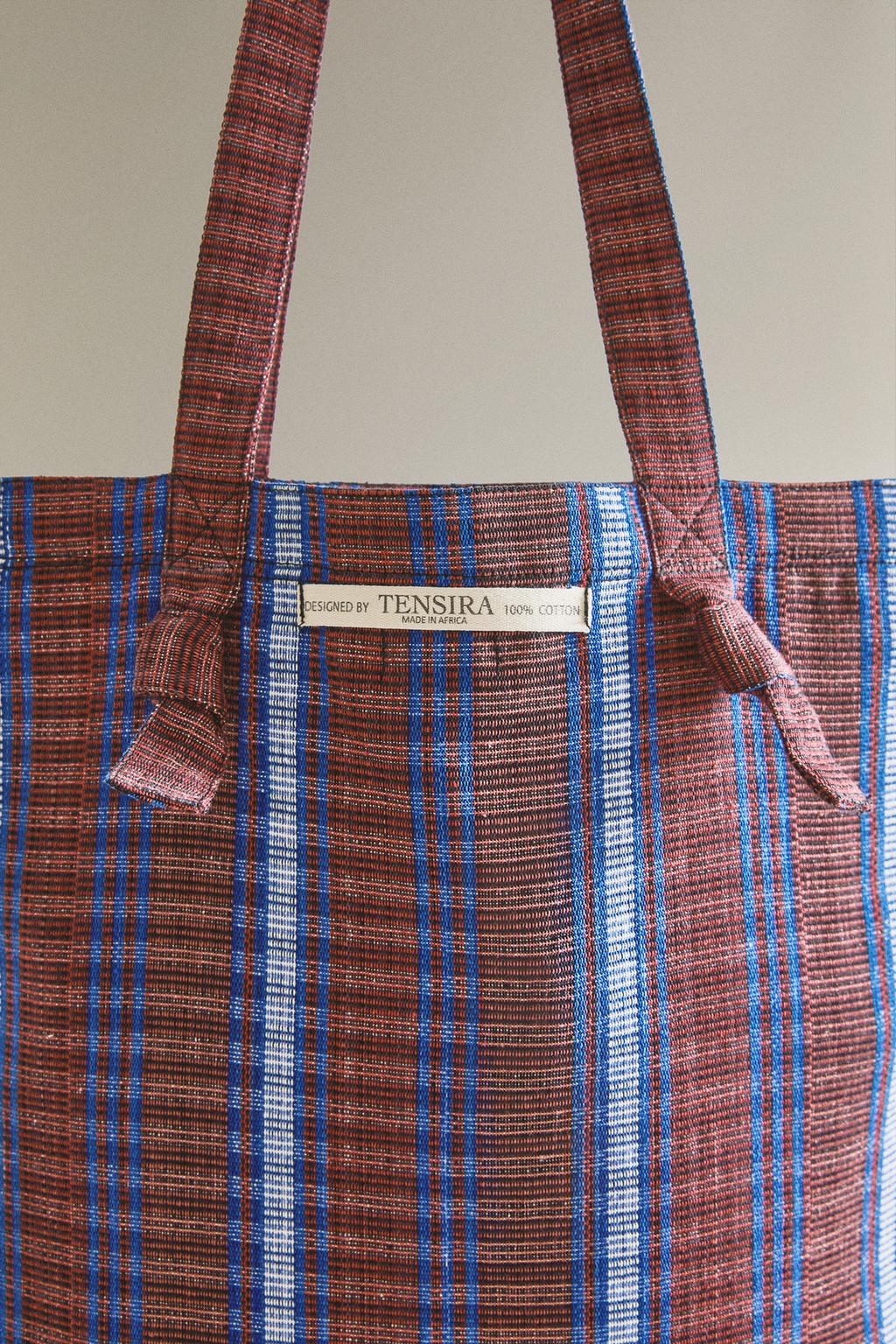 Хлопковая сумка с ручками x tensira