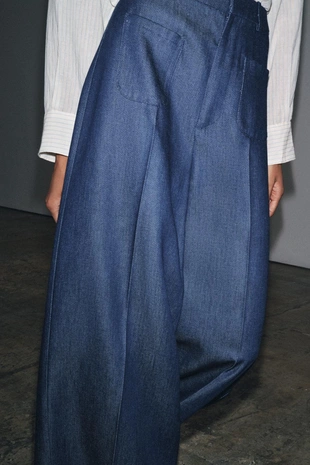 Брюки с высокой посадкой — LIMITED EDITION- Заказать в России