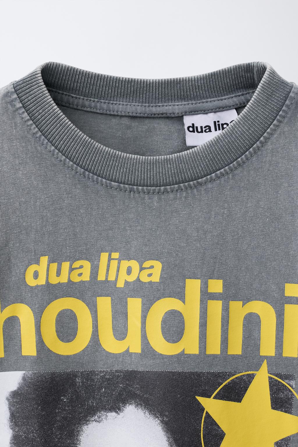 ФУТБОЛКА С ПРИНТОМ DUA LIPA ©