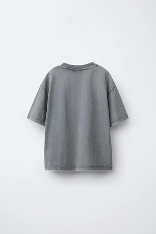 Купить Zara Футболка с принтом DUA LIPA ©