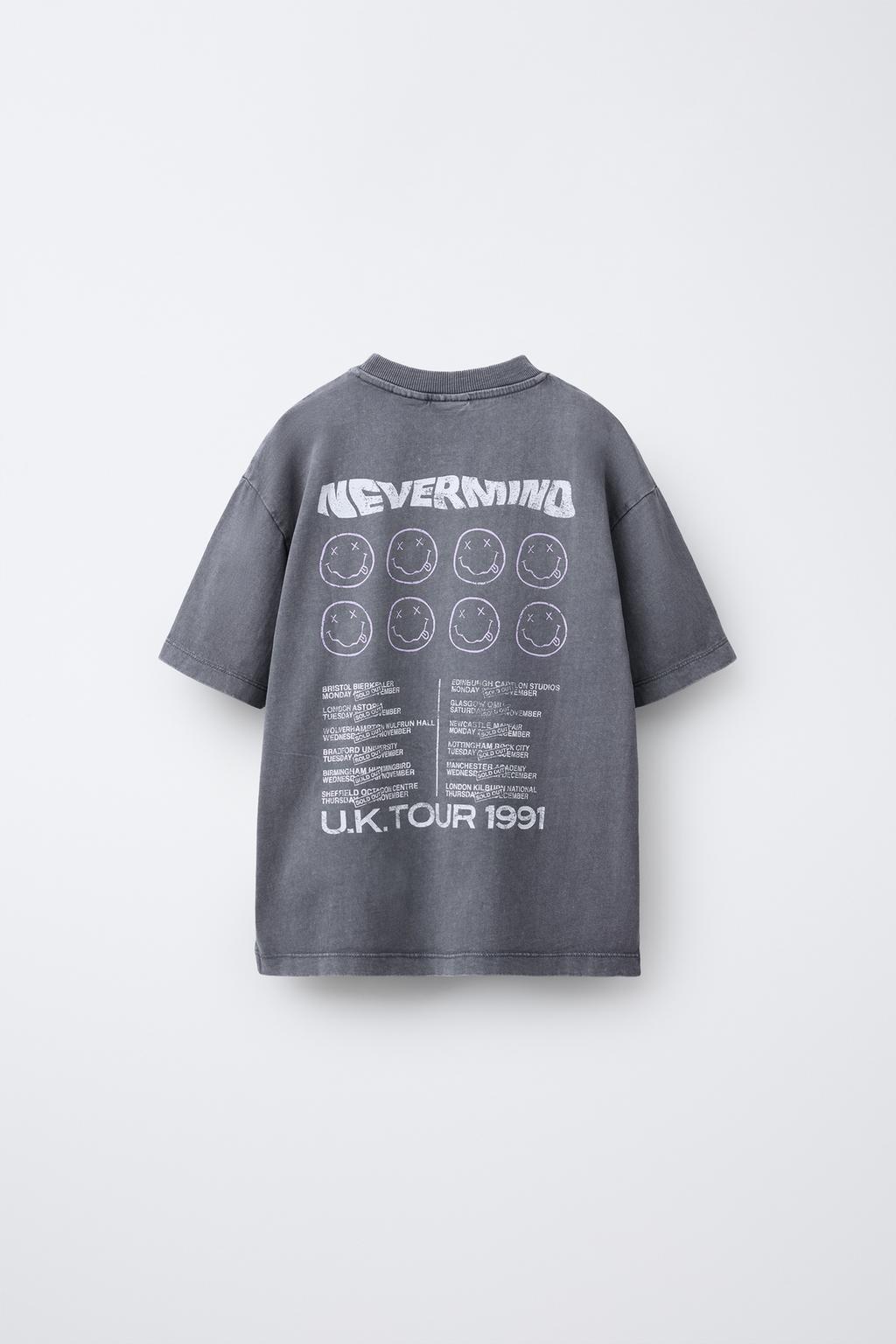 ФУТБОЛКА С ПРИНТОМ NIRVANA ®