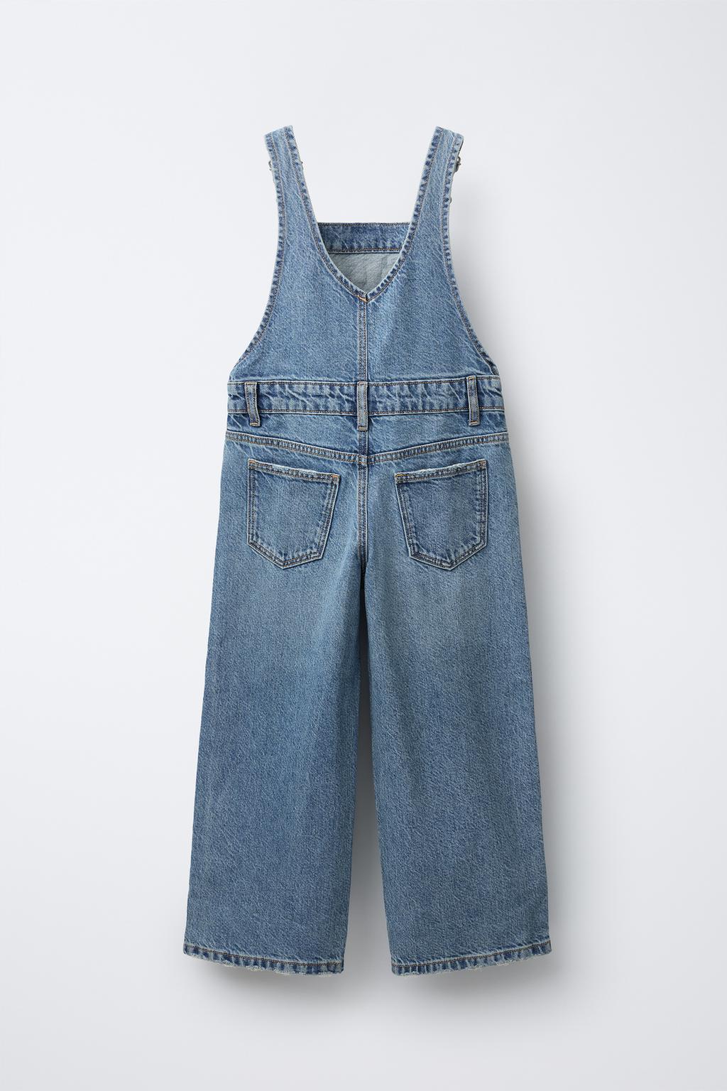 ДЖИНСОВЫЙ КОМБИНЕЗОН WIDE LEG