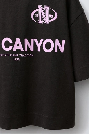 Футболка с принтом в стиле преппи