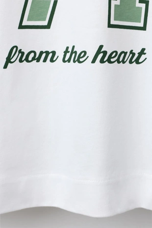 Футболка с принтом в стиле преппи