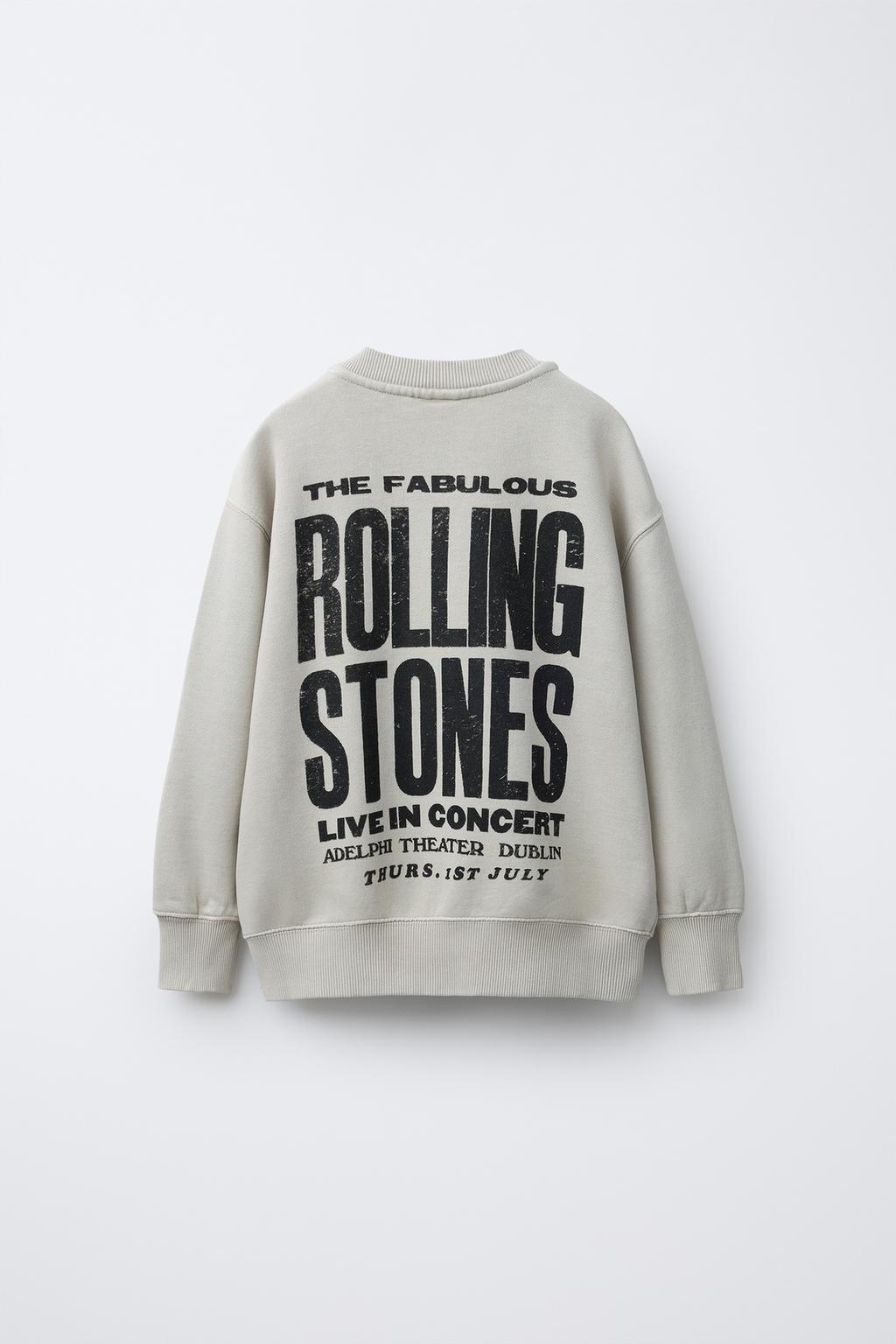 ТОЛСТОВКА С ПРИНТОМ ROLLING STONES ©
