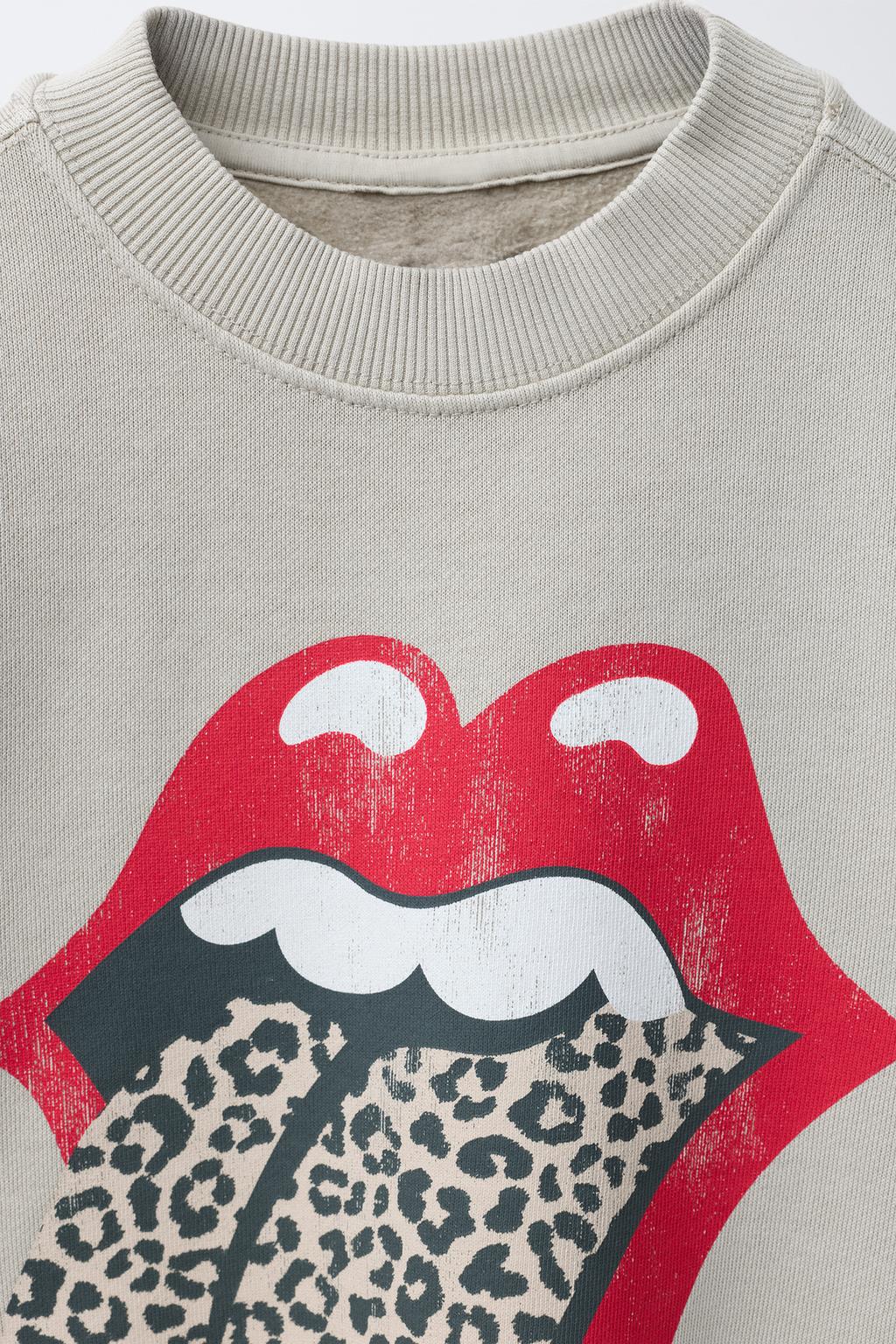 ТОЛСТОВКА С ПРИНТОМ ROLLING STONES ©